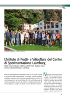L’Istituto di Frutti- e Viticoltura del Centro di Sperimentazione Laimburg