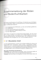 Zusammensetzung der Böden und Bodenfruchtbarkeit