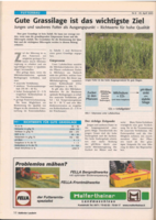 Gute Grassilage ist das wichtigste Ziel