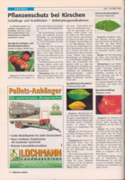 Pflanzenschutz bei Kirschen