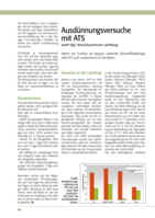 Ausdünnungsversuche mit ATS