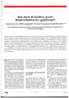Wie stark ist Südtirol durch Blüteninfektionen gefährdet