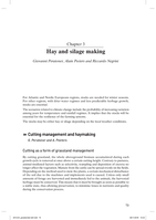 Cutting management and hay making