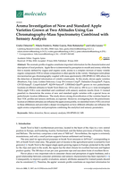 Aroma Investigation of New and Standard Apple Varieties Grown at Two Altitudes Using Gas Chromatography-Mass Spectrometry Combined with Sensory Analysis