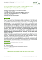 Chemical description and organoleptic evaluation of Pinot noir wines from different parts of Italy: a three year investigation