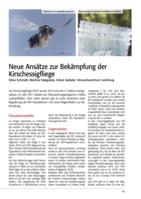 Neue Ansätze zur Bekämpfung der Kirschessigfliege