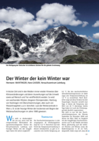 Der Winter der kein Winter war