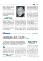 L’evoluzione del vivaismo
