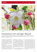 Frostschutz mit weniger Wasser