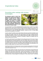 Inspirational ideas: Preventing water wastage