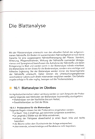 Die Blattanalyse