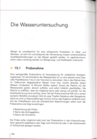 Die Wasseruntersuchung