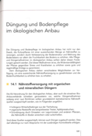 Düngung und Bodenpflege im ökologischen Anbau