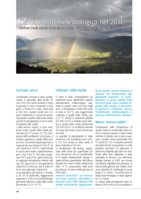 L'andamento meteoroligico nel 2011