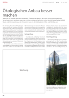 Ökologischen Anbau besser machen