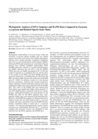 Phylogenetic analyses of DNA sequence and RAPD data compared in Fusarium oxysporum and related species from maize