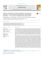 Influence of agricultural residues interpretation and allocation procedures on the environmental performance of bioelectricity production - A case study on woodchips from apple orchards