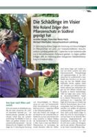 Die Schädlinge im Visier: Wie Roland Zelger den Pflanzenschutz in Südtirol geprägt hat