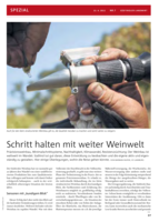 Schritt halten mit weiter Weinwelt
