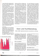 Ozon und Fruchtberostung