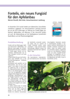 Fontelis, ein neues Fungizid für den Apfelanbau