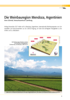 Die Weinbauregion Mendoza, Argentinien