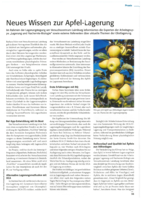 Neues Wissen zur Apfel-Lagerung