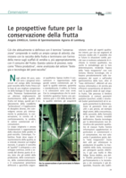Le prospettive future per la conservazione della frutta