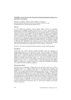 Suitability of seed mixtures for intensively farmed permanent meadows in a mountain environment