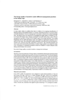 The forage quality of meadows unter different management practices in the Italian Alps