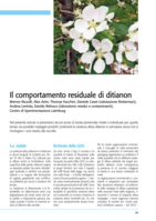 Il comportamento residuale di ditianon