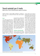 Trend varietali per il melo