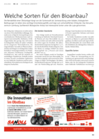 Welche Sorten für den Bioanbau?
