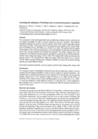 Assessing the adwquacy of stocking rates on protected pasture vegetation