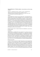 Seed multiplication of Trifolium alpinum: crop persistency and hervesting methods