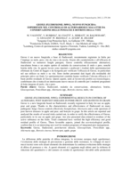 Geoxe (Fludioxonil 50WG): experimental results in control of Alternaria, post harvest diseases in pome fruit and Botrytis in grape