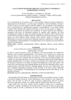 Valutazione di diversi principi attivi per il controllo di Drosophila suzukii