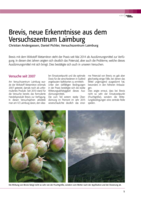 Brevis, neue Erkenntnisse aus dem VZ Laimburg
