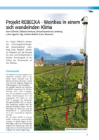 Projekt REBECKA - Weinbau in einem sich wandelnden Klima