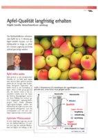 Apfel-Qualität langfristig erhalten
