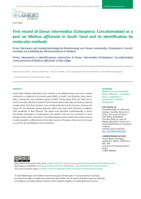 First record of Donus intermedius (Coleoptera: Curculionoidae) as a pest on Melissa officinalis in South Tyrol and its identification by molecular methods