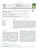 Identification and structural elucidation of bioactive compounds from Scirpoides holoschoenus