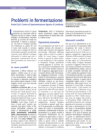 Problemi in fermentazione