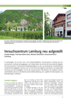 Versuchszentrum Laimburg neu aufgestellt