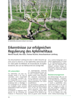 Erkenntnisse zur erfolgreichen Regulierung des Apfelmehltaus