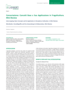 Consociazione: Concetti Base e Sua Applicazione in Fragolicoltura. Mini-Review