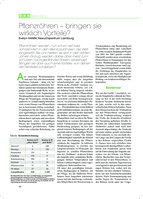 Pflanzröhren - bringen sie wirklich Vorteile