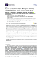 R-Loci Arrangement Versus Downy and Powdery Mildew Resistance Level: A Vitis Hybrid Survey