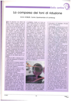 La comparsa dei toni di riduzione