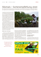 Silomais – Sortenempfehlung 2020